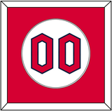 Cleveland Number - Home White - Single Mat 2