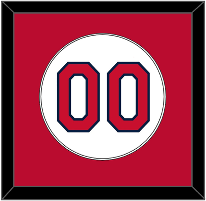 Cleveland Number - Home White (2012-2021) - Essential Tier 2