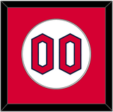 Cleveland Number - Home White - Single Mat 2