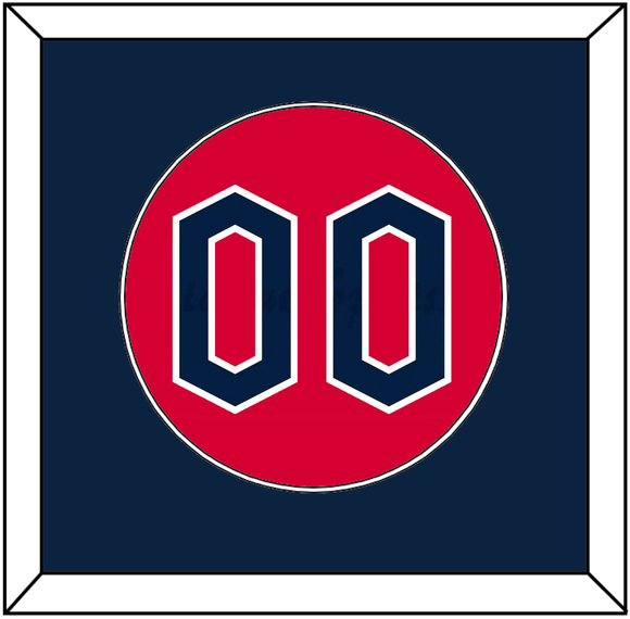 Cleveland Number - Alternate Red - Single Mat 2