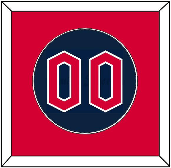 Cleveland Number - Alternate Blue - Single Mat 2