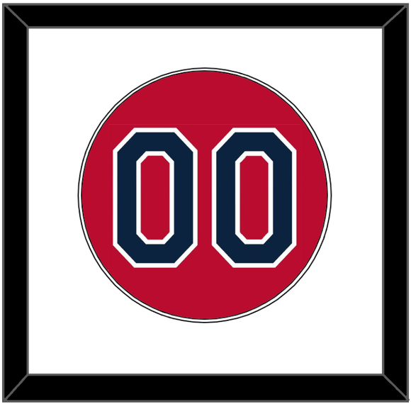 Cleveland Number - Alternate Red (2019-2021) - Single Mat 1