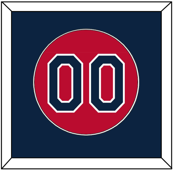 Cleveland Number - Alternate Red (2019-2021) - Single Mat 2
