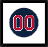 Cleveland Number - Alternate Blue (2019-2021) - Single Mat 1