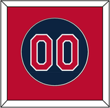 Cleveland Number - Alternate Blue (2019-2021) - Single Mat 2