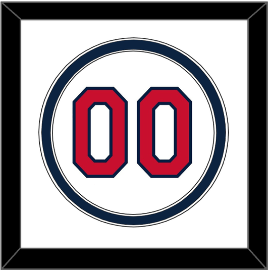 Cleveland Number - Home White (2012-2021) - Signature Tier 1