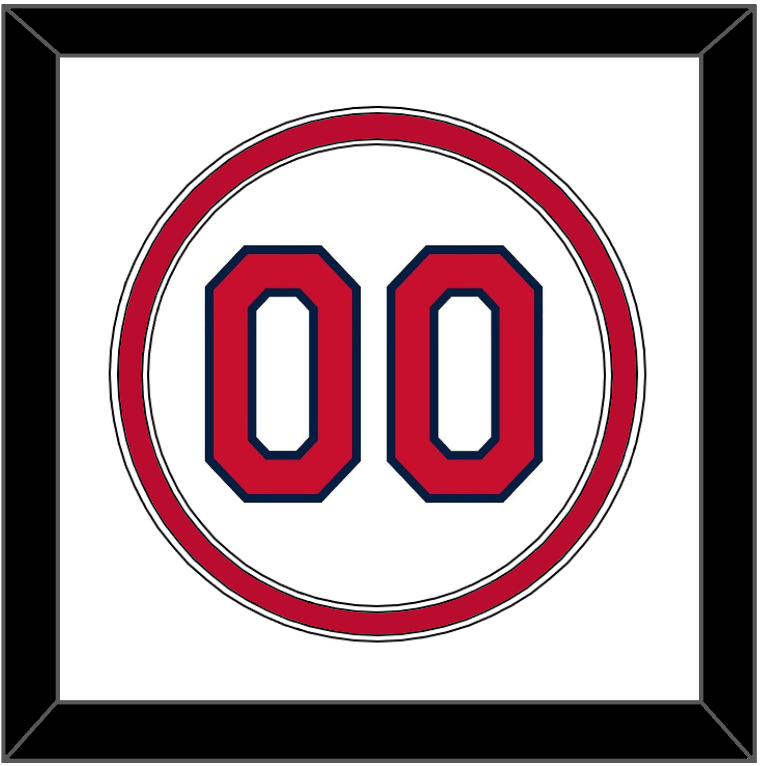 Cleveland Number - Home White (2012-2021) - Signature Tier 2