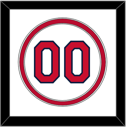 Cleveland Number - Home White (2012-2021) - Signature Tier 2