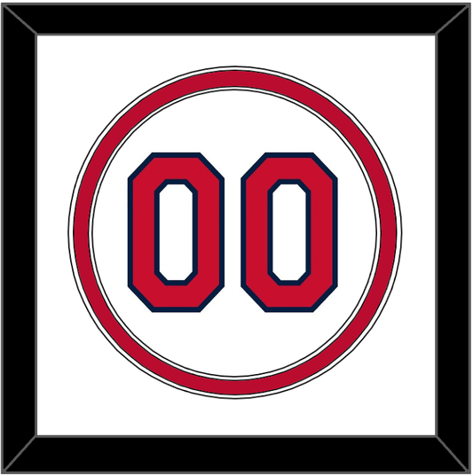 Cleveland Number - Home White (2012-2021) - Signature Tier 2