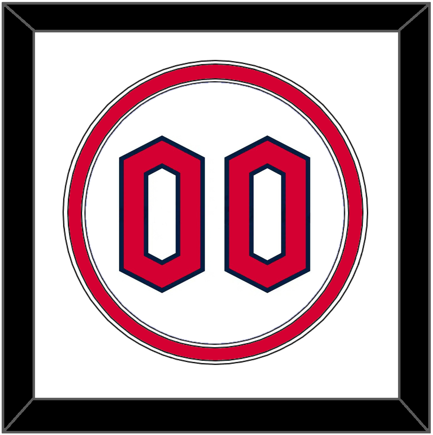 Cleveland Number - Home White - Signature Tier 2