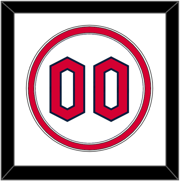 Cleveland Number - Home White - Double Mat 2