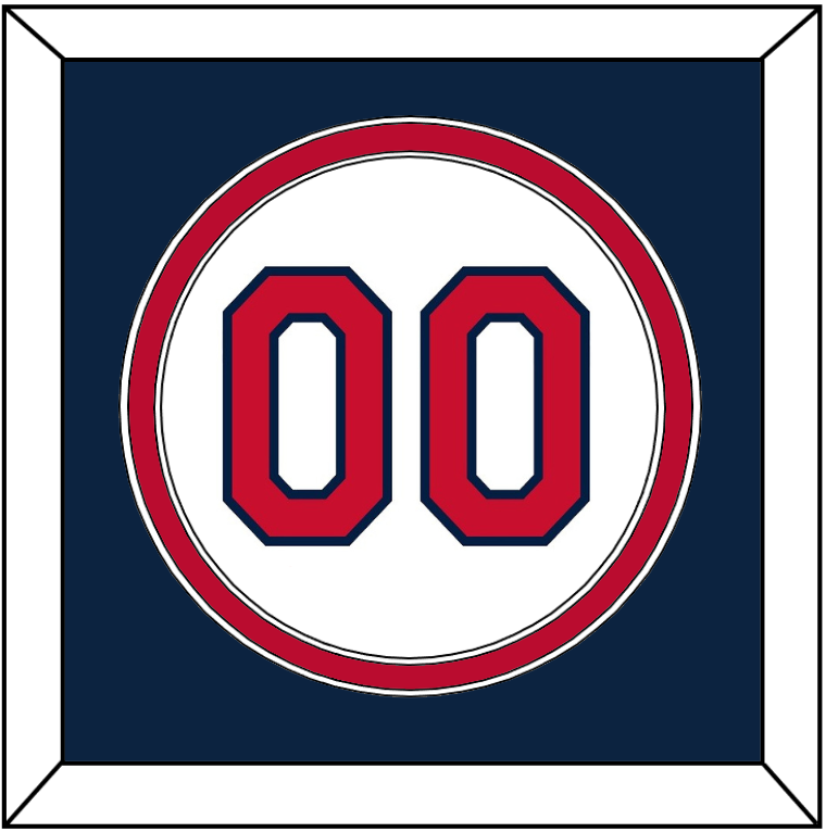 Cleveland Number - Home White (2012-2021) - Signature Tier 3