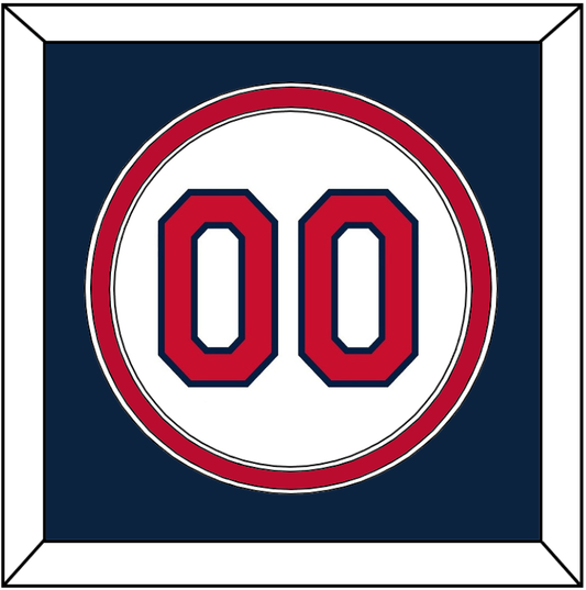 Cleveland Number - Home White (2012-2021) - Signature Tier 3