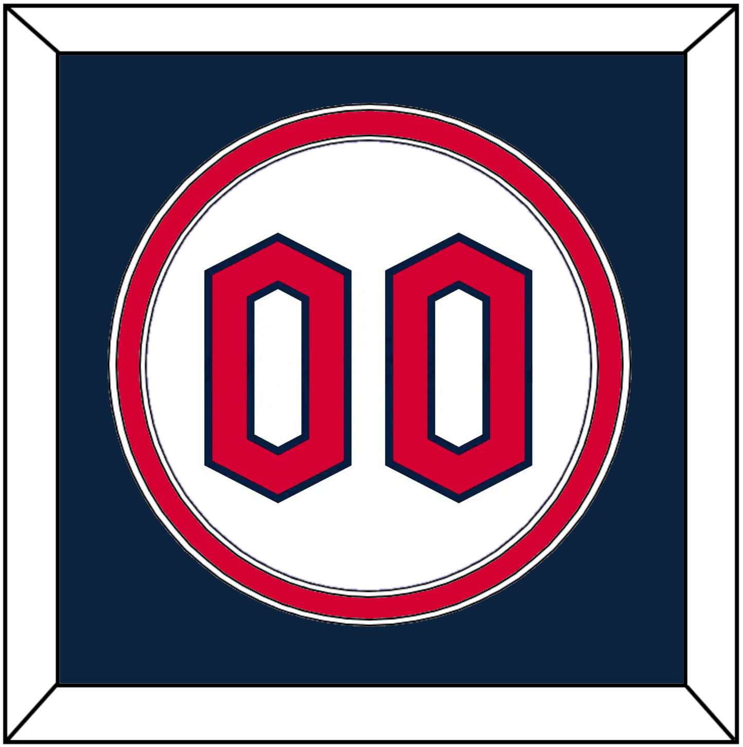 Cleveland Number - Home White - Signature Tier 3