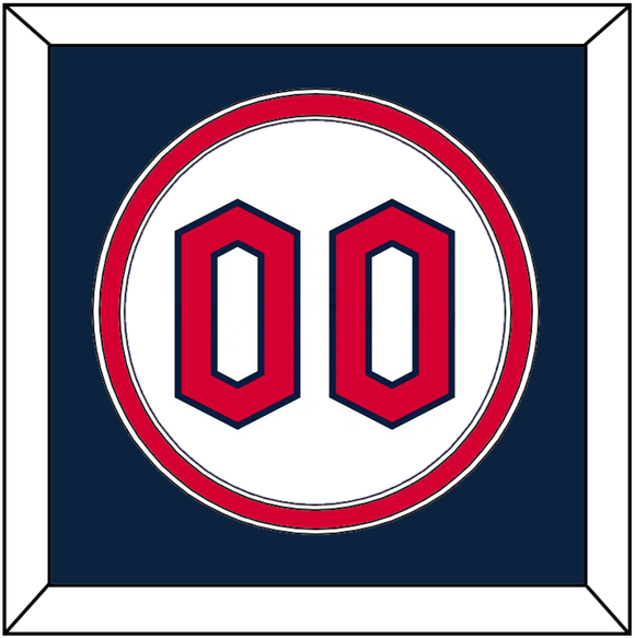 Cleveland Number - Home White - Double Mat 3