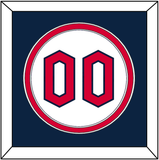 Cleveland Number - Home White - Double Mat 3