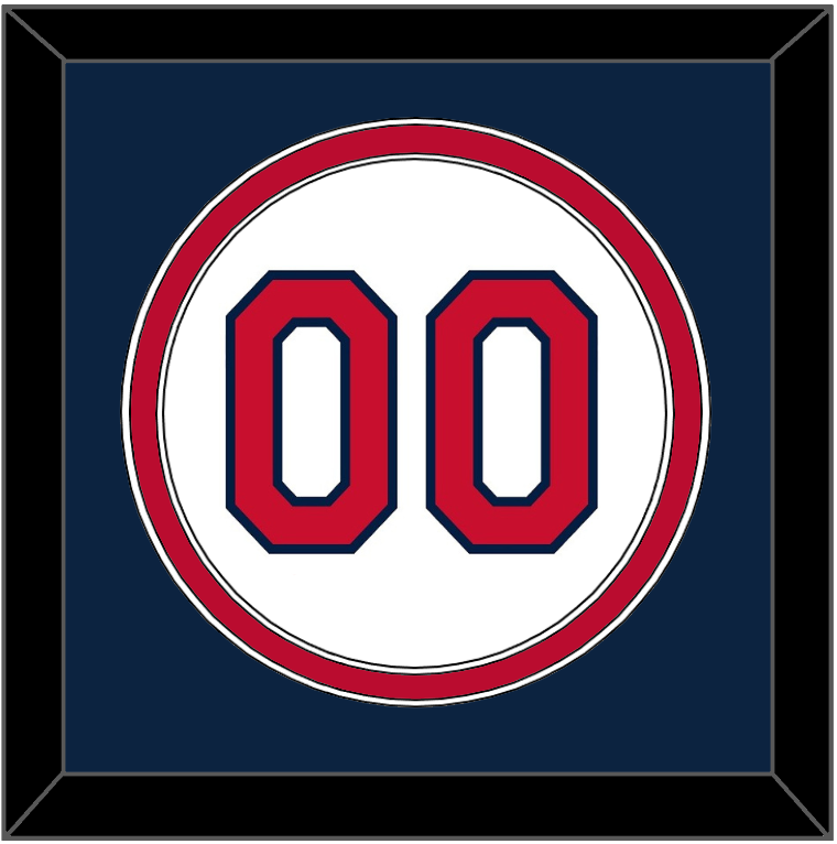 Cleveland Number - Home White (2012-2021) - Signature Tier 3