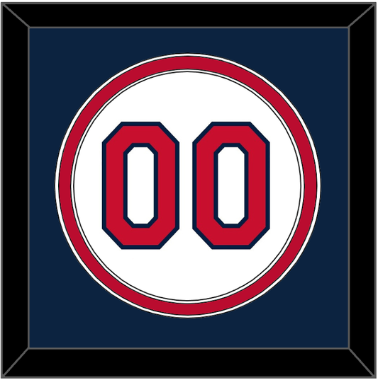 Cleveland Number - Home White (2012-2021) - Signature Tier 3