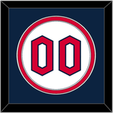 Cleveland Number - Home White - Double Mat 3