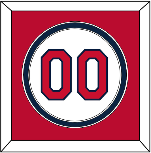 Cleveland Number - Home White (2012-2021) - Signature Tier 4