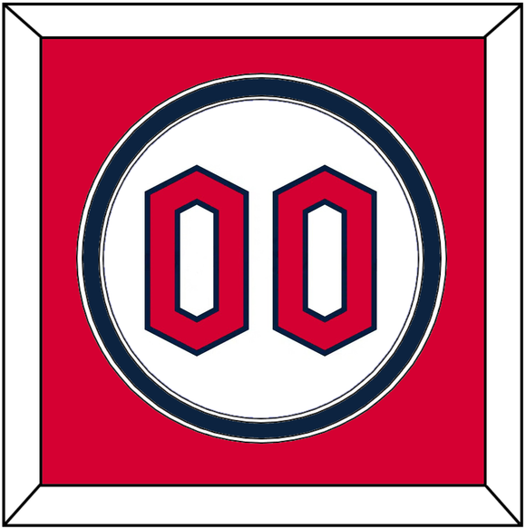 Cleveland Number - Home White - Double Mat 4