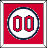 Cleveland Number - Home White - Double Mat 4