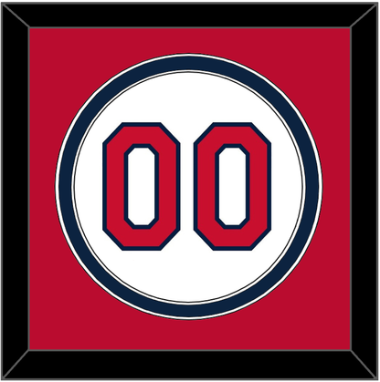 Cleveland Number - Home White (2012-2021) - Signature Tier 4