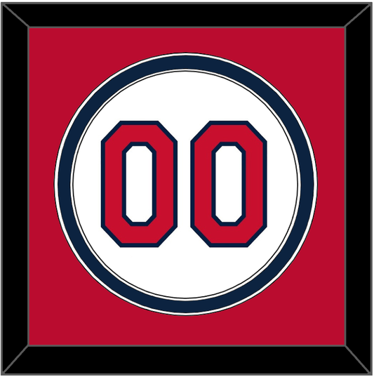 Cleveland Number - Home White (2012-2021) - Signature Tier 4