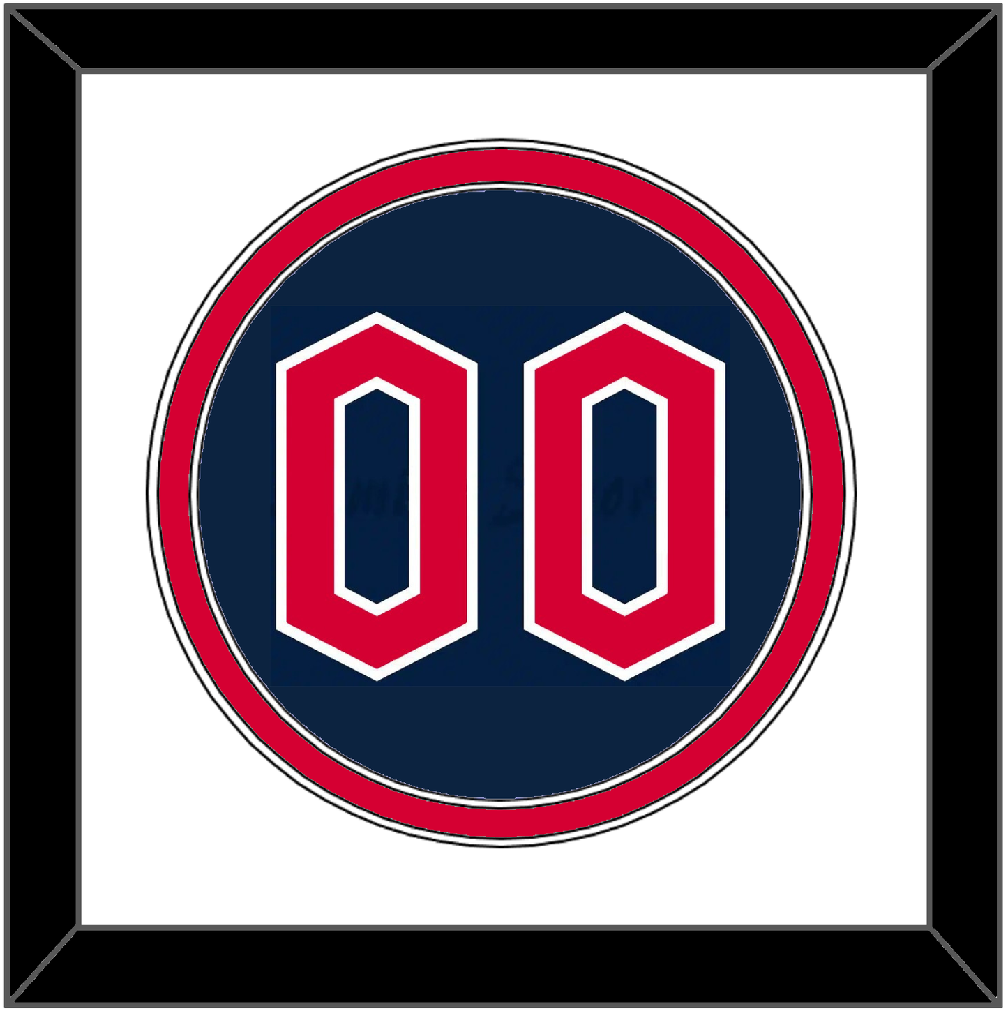 Cleveland Number - Alternate Blue - Signature Tier 1