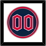 Cleveland Number - Alternate Blue - Double Mat 1