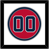 Cleveland Number - Alternate Red (2019-2021) - Double Mat 1