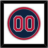 Cleveland Number - Alternate Blue (2019-2021) - Double Mat 1