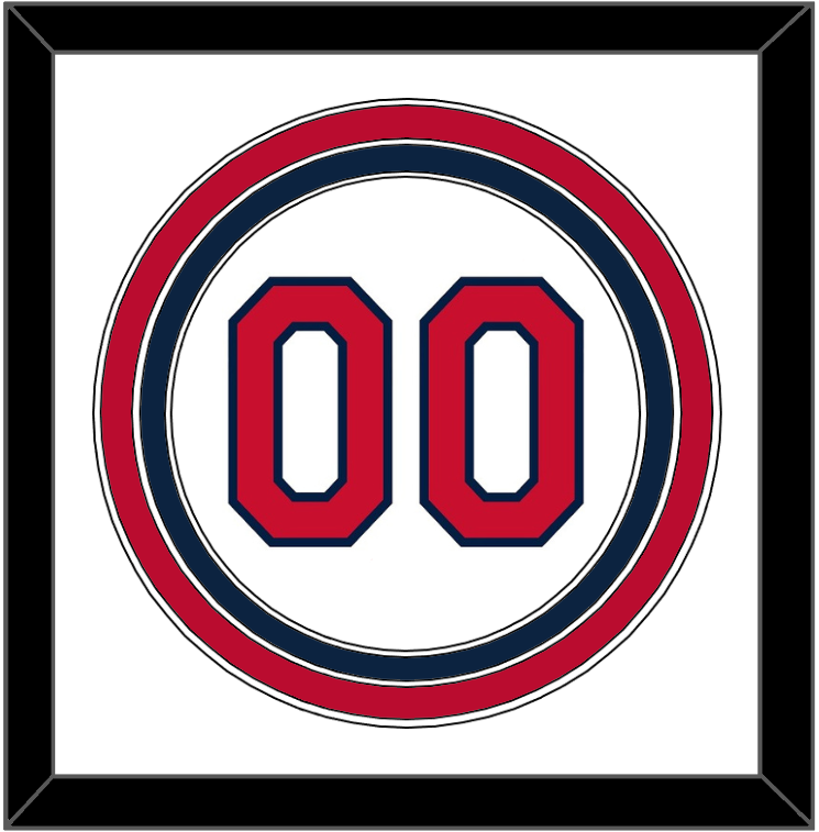 Cleveland Number - Home White (2012-2021) - Premier Tier 1