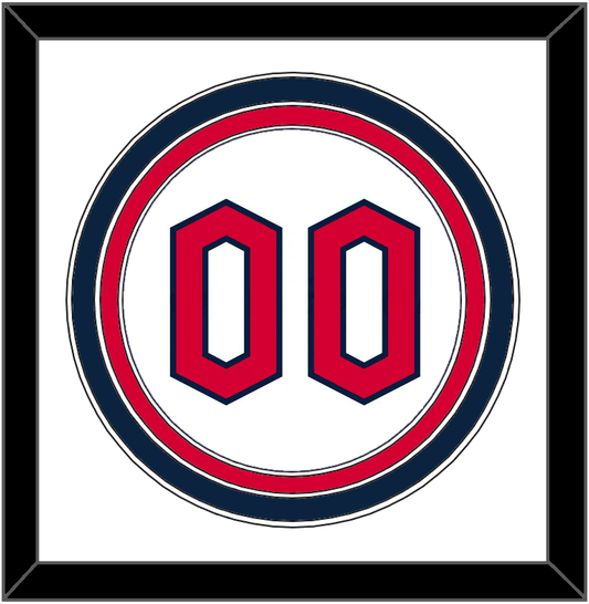 Cleveland Number - Home White - Premier Tier 1