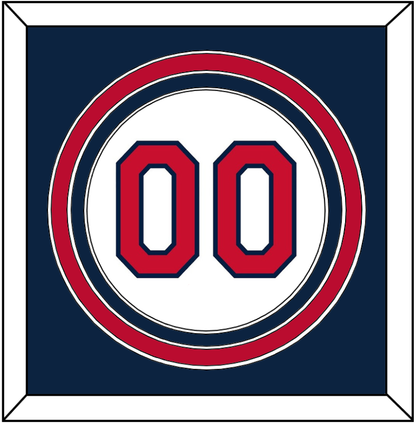 Cleveland Number - Home White (2012-2021) - Premier Tier 2