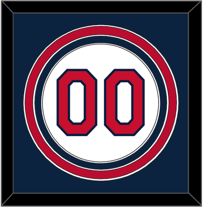 Cleveland Number - Home White (2012-2021) - Premier Tier 2