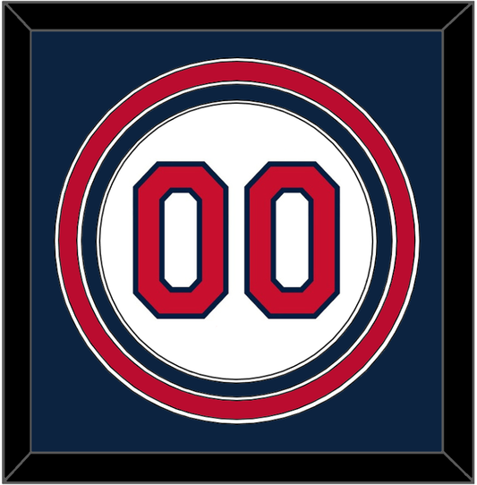 Cleveland Number - Home White (2012-2021) - Premier Tier 2
