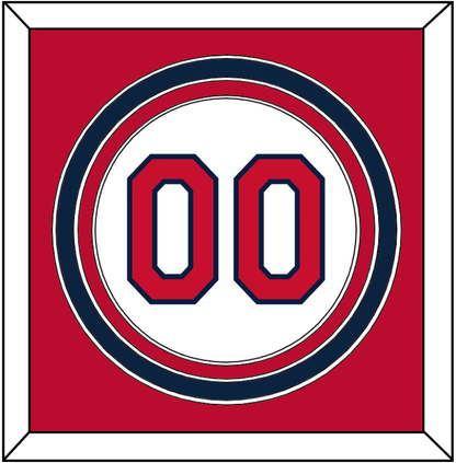 Cleveland Number - Home White (2012-2021) - Premier Tier 3