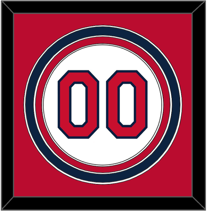 Cleveland Number - Home White (2012-2021) - Premier Tier 3