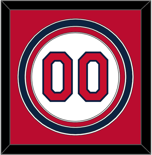 Cleveland Number - Home White (2012-2021) - Premier Tier 3