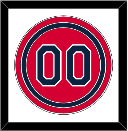 Cleveland Number - Alternate Red (2019-2021) - Premier Tier 1