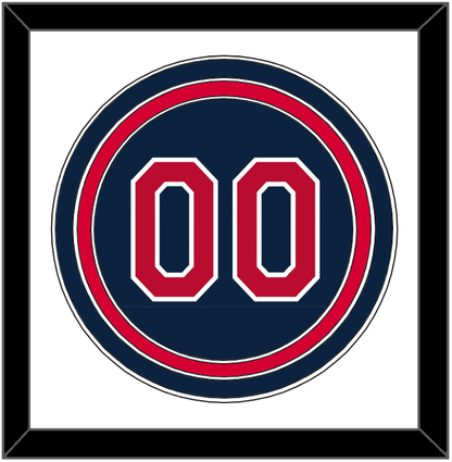 Cleveland Number - Alternate Blue (2019-2021) - Premier Tier 1