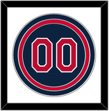 Cleveland Number - Alternate Blue (2019-2021) - Triple Mat 1