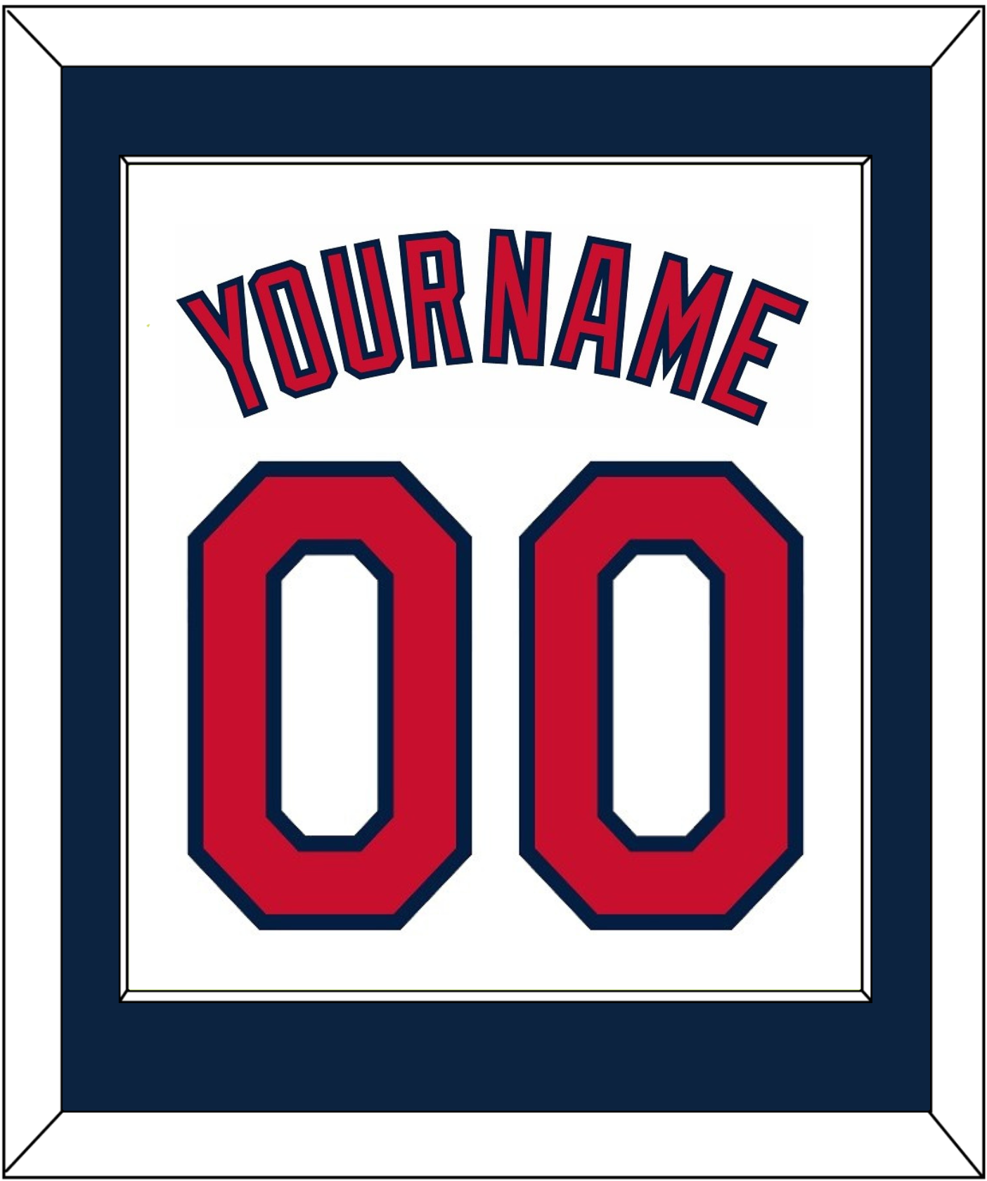 Cleveland Name & Number - Home White (2012-2021) - Essential Tier 1