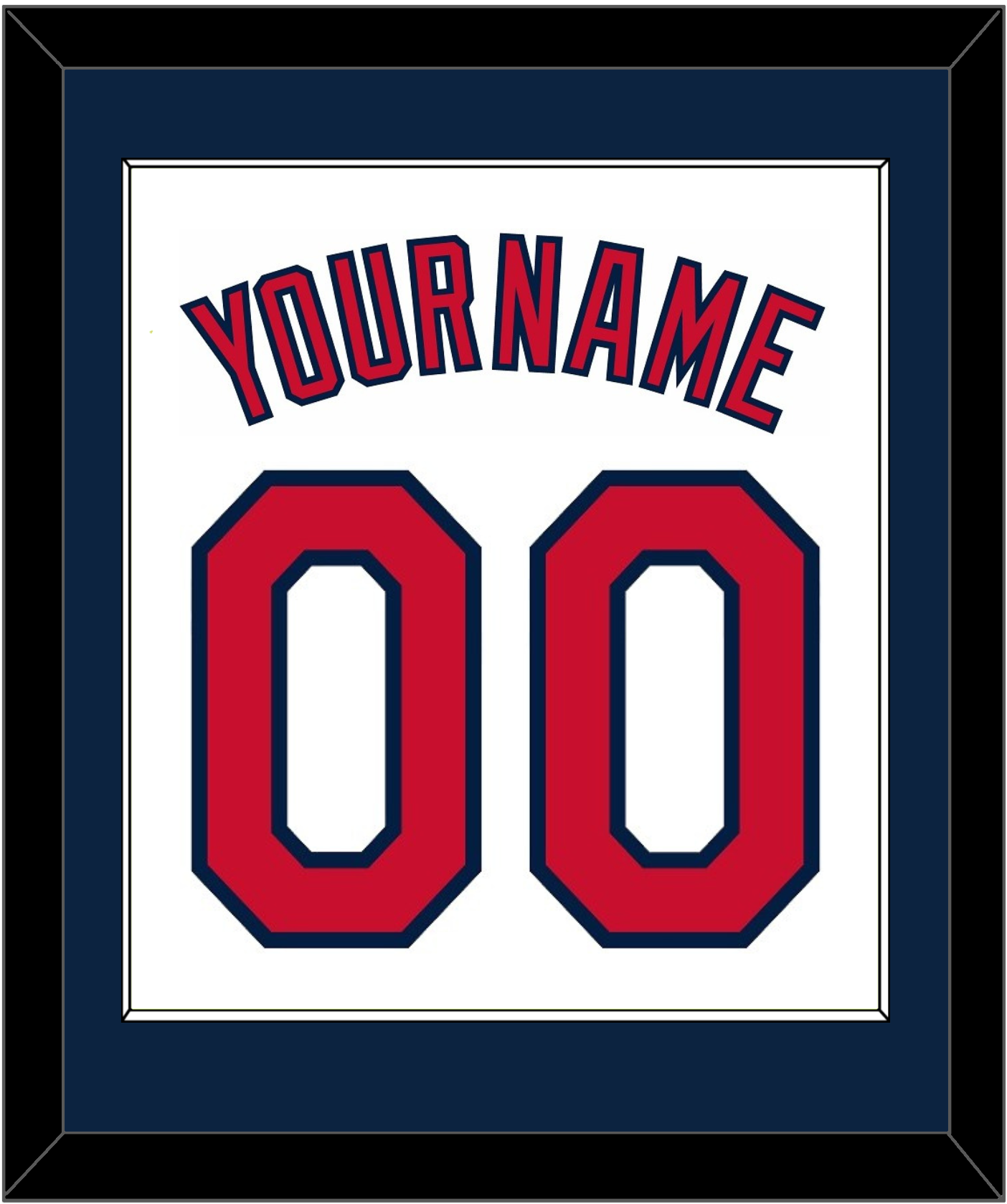 Cleveland Name & Number - Home White (2012-2021) - Essential Tier 1