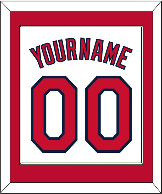 Cleveland Name & Number - Home White (2012-2021) - Essential Tier 2