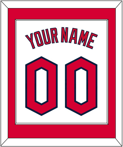 Cleveland Name & Number - Home White - Essential Tier 2
