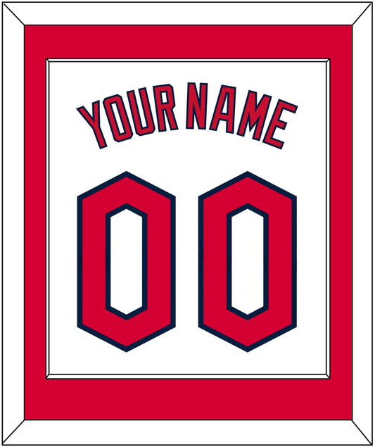 Cleveland Name & Number - Home White - Essential Tier 2