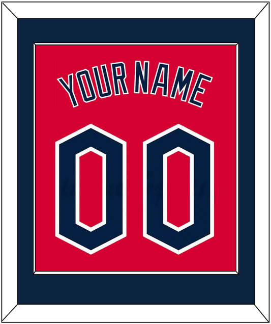 Cleveland Name & Number - Alternate Red - Essential Tier 2