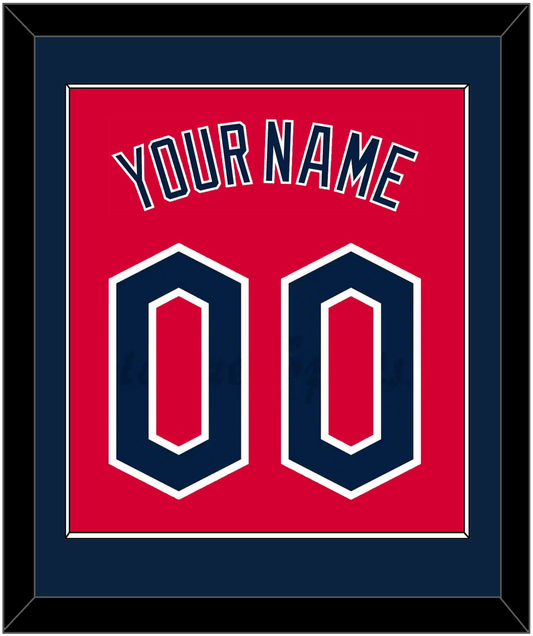 Cleveland Name & Number - Alternate Red - Essential Tier 2